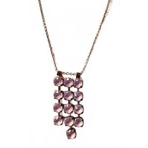 NEW MARIANA women's necklace sunkissed stones in rosegold